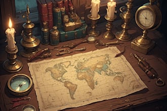design stunning vintage and historical replica maps