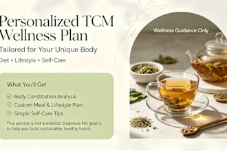 holistic health analysis and custom wellness plan