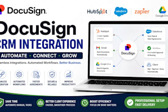 integrate docusign with hubspot salesforce and CRM tools