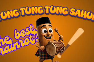 make you a cartoony themed thumbnail