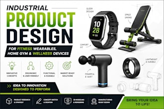 do workout product design and gym design, fitness t shirt design