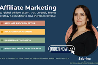 build, improve or manage your affiliate programme