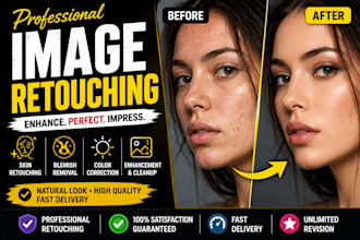 retouch and enhance your photos professionally