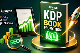 promote your amazon KDP book with ebook marketing and book promotion