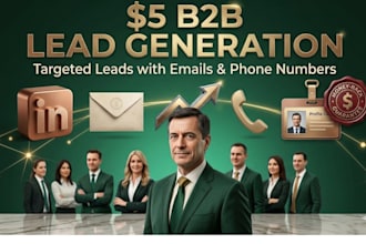 do linkedin b2b lead generation qualified list with sales navigator