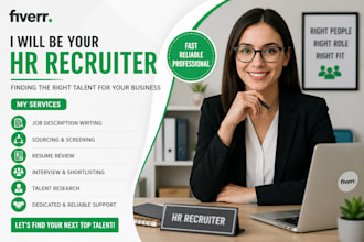 be your virtual HR assistant, human resource recruiter, HR manager