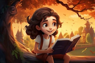 children book illustration and children book illustration