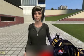 create or port custom gmod player models for garrys mod character
