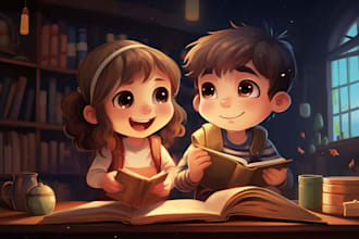 children book illustration and children book illustration