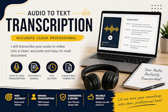 provide accurate english transcription services