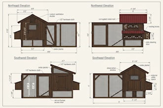 do furniture, 2d 3d chicken coop and shed woodworking plans with material list