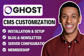 customize ghost cms design ghost website ghost cms blog design ghost newsletter