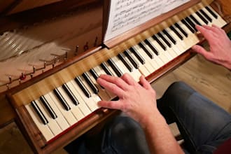 record piano, organ, harpsichord, clavichord, accordion, celesta and synth