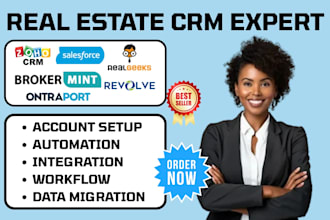 automate zoho CRM salesforce brokermint realgeek realvolve ontraport integration