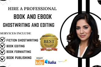 ghostwrite, edit, and format your romantasy paranormal romance amazon kdp ebook