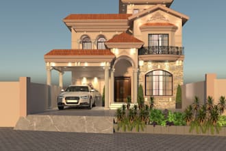 create professional autocad 2d plans and realistic 3d designs