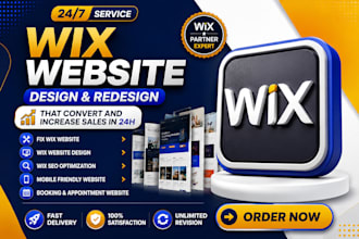 wix design wix website design wix website redesign wix website redesign