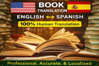 professional translation ebook english to spanish novel human translation