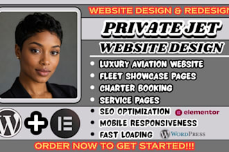 private jet website, aviation company website, jet charter website