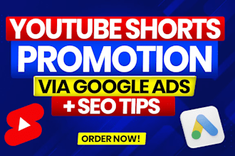 optimize and promote youtube shorts with google ads and seo