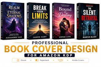 do book cover design, ebook cover design, fantasy book cover, kdp book design
