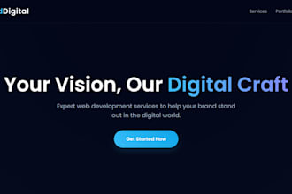 build responsive portfolio website with html css js