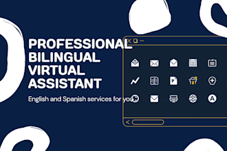 be your bilingual virtual assistant for email, scheduling and admin tasks