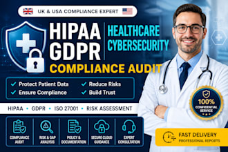 do hipaa gdpr healthcare cybersecurity and compliance audit