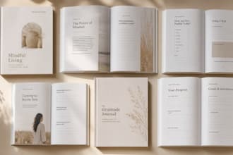 design canva workbook, lead magnet, ebook design, fillable pdf, journal, planner
