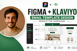 design figma klaviyo email template newsletter campaign