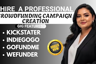 create crowdfunding and promote indiegogo kickstarter and gofundme promotion