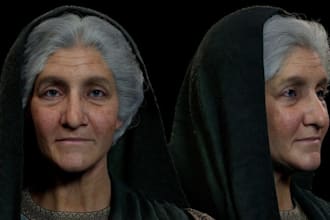 design hyper realistic 3d game character 3d character modeling 3d game art ue5