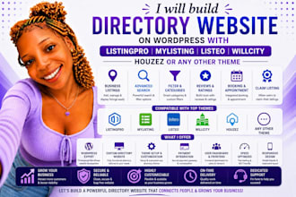 create a business directory or listing website on wordpress elementor