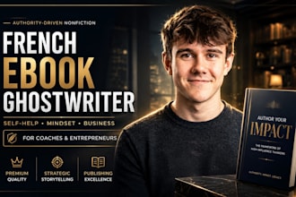 ghostwrite a french self help or mindset ebook for coaches and entrepeneurs