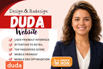 build duda website design redesign duda website duda ecommerce store developer