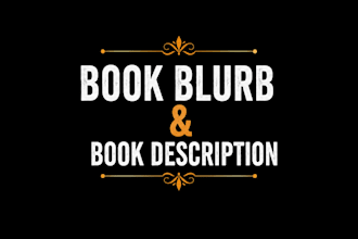create a compelling book blurb that sells books