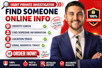 find someone online identity verification email address trace or due diligence