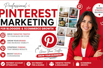 manage pinterest marketing for bloggers and ecommerce growth