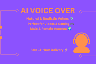 generate professional ai voice over from text to speech
