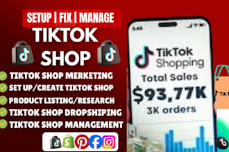 setup tiktok shop fix tik tok dropshipping tiktok shop marketing tiktok shop ads