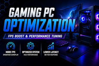 optimize your gaming PC for maximum fps and performance