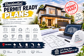 do residential permit ready for houston california arizona texas florida