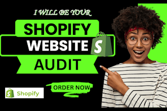 audit shopify store to increase conversion rate