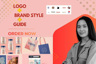 design professional business logo, brand identity, and complete branding kit