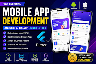 do mobile app development android app flutter ios app creation mobile app