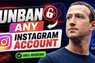restore instagram page, ig profile unbanning issues