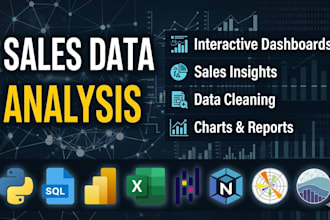 sales data analysis using power bi excel python and sql