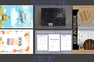 design professional prayer journals and KDP christian journals