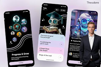 develop mobile app, flutter app, UI design