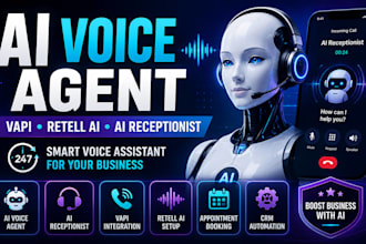build ai voice agent, ai receptionist vapi calling ai automation twillio setup